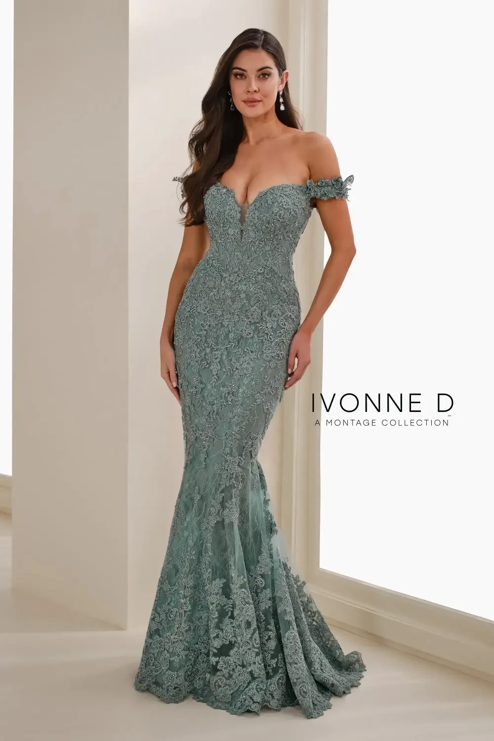 Photo of the model wearing a Mothers Collection gown #2