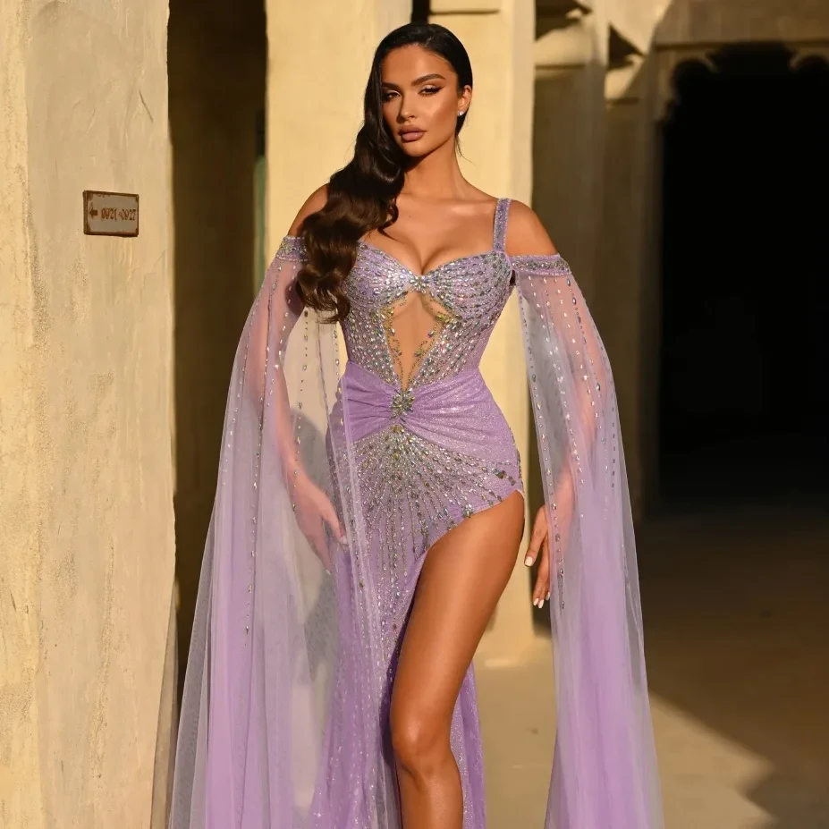 Model wearing a Portia And Scarlett gown